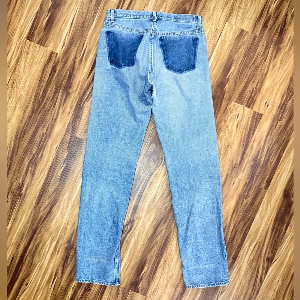 Free People x Trina Fix Collab Reworked Sailor Jeans - Picture 7 of 10